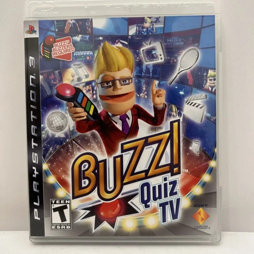 🔥Buzz Quiz‎ TV (DISC ONLY) - Sony PlayStation 3